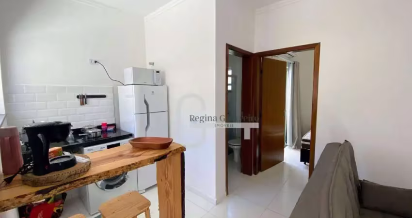 Apartamento com 1 dormitório à venda, 26 m² por r$ 168.000,00 - jardim ribamar - peruíbe/sp