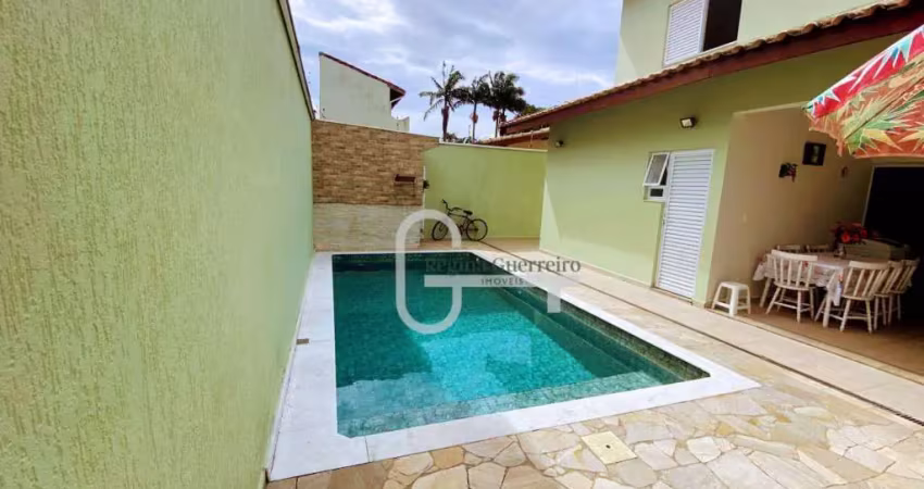 Casa com 4 dormitórios à venda, 189 m² por r$ 880.000,00 - balneário são joão batista - peruíbe/sp