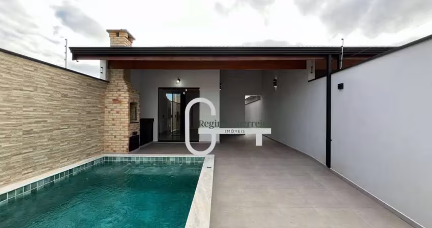 Casa com 2 dormitórios à venda, 85 m² por r$ 450.000,00 - flora rica iii - peruíbe/sp