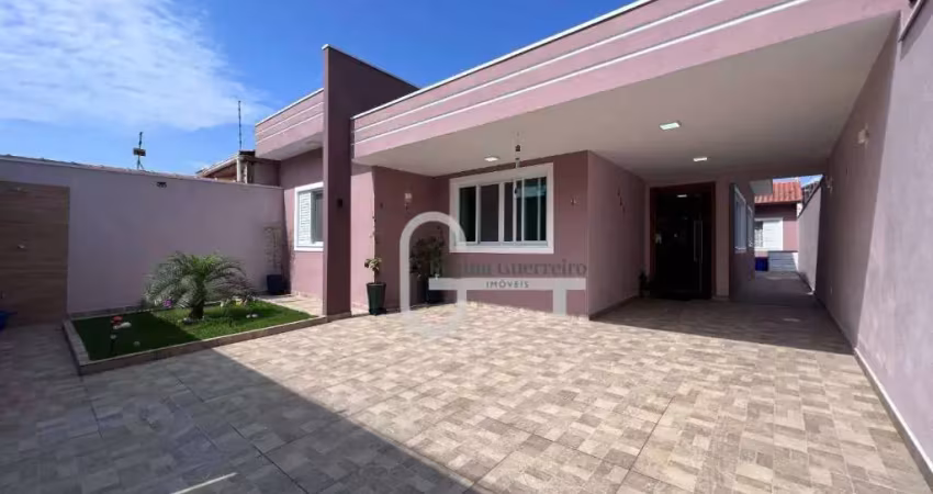 Casa com 3 dormitórios à venda, 150 m² por r$ 795.000,00 - balneário três marias - peruíbe/sp