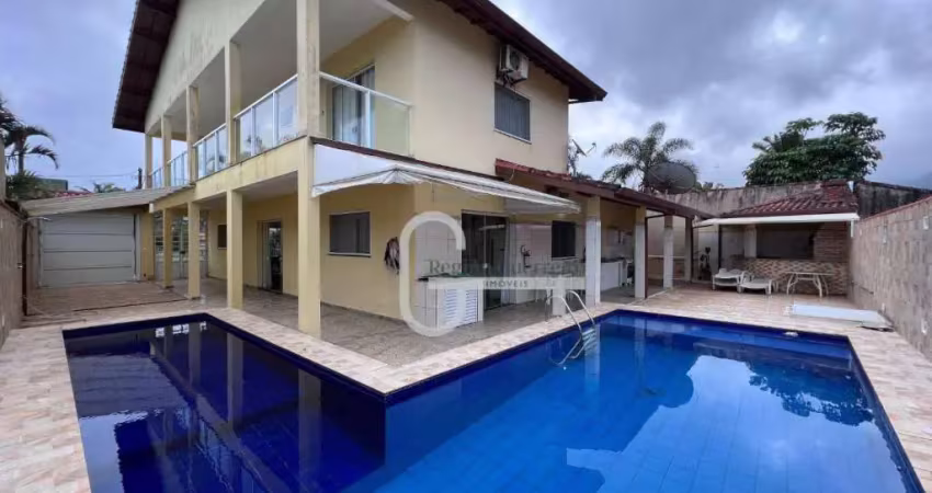 Casa com 7 dormitórios à venda, 362 m² por r$ 1.200.000,00 - guaraú - peruíbe/sp