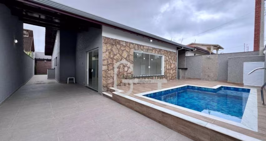 Casa com 3 dormitórios à venda, 130 m² por R$ 770.000,00 - Jardim Imperador - Peruíbe/SP