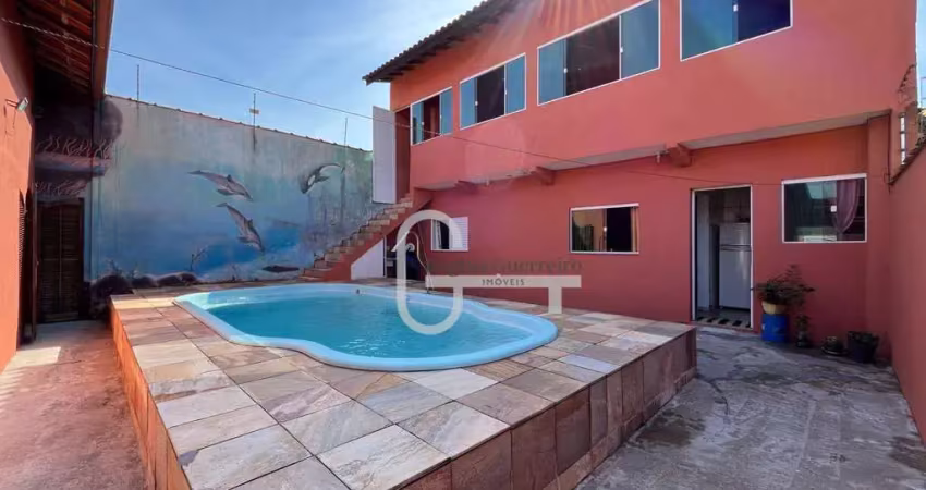 Casa com 4 dormitórios à venda, 323 m² por r$ 650.000,00 - estância balneária maria helena novaes - peruíbe/sp