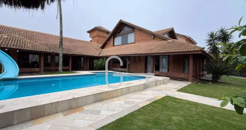 Casa com 4 dormitórios à venda, 329 m² por r$ 1.400.000,00 - jardim ribamar - peruíbe/sp
