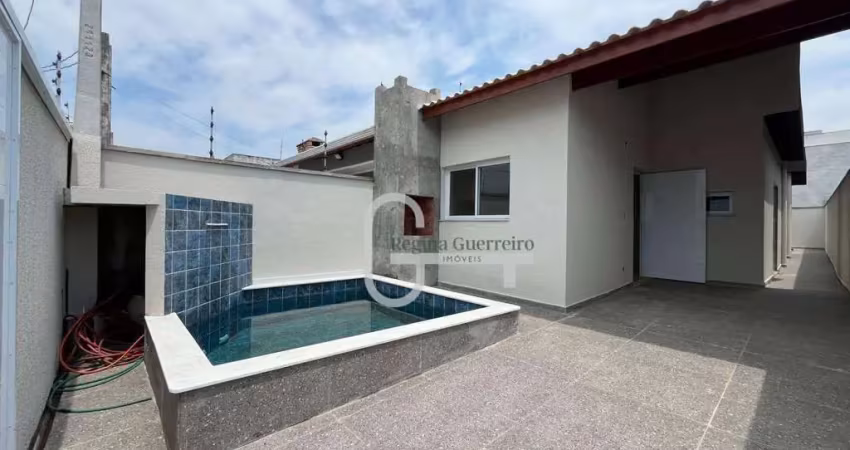 Casa com 3 dormitórios à venda, 80 m² por r$ 430.000,00 - flora rica iii - peruíbe/sp