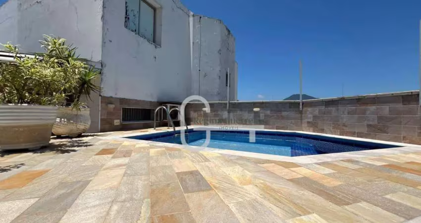 Apartamento com 3 dormitórios à venda, 240 m² por r$ 900.000,00 - balneario samburá - peruíbe/sp