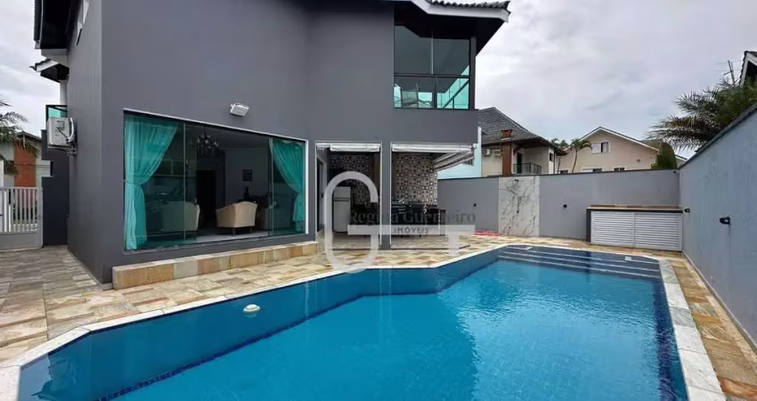 Casa com 4 dormitórios à venda, 250 m² por r$ 2.300.000,00 - bougainvillee i - peruíbe/sp