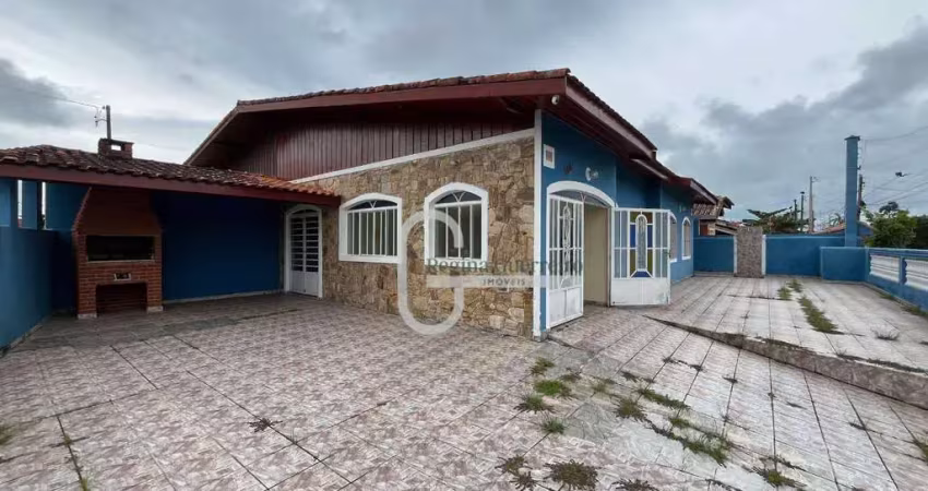 Casa com 3 dormitórios à venda, 108 m² por r$ 380.000,00 - balneário florida - peruíbe/sp