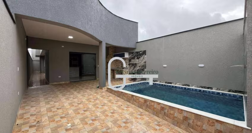 Casa com 3 dormitórios à venda, 95 m² por R$ 430.000,00 - Parque D'Aville Residencial - Peruíbe/SP