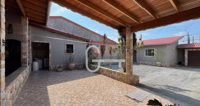 Casa com 3 dormitórios à venda, 113 m² por R$ 450.000,00 - Jardim Barra de Jangada - Peruíbe/SP