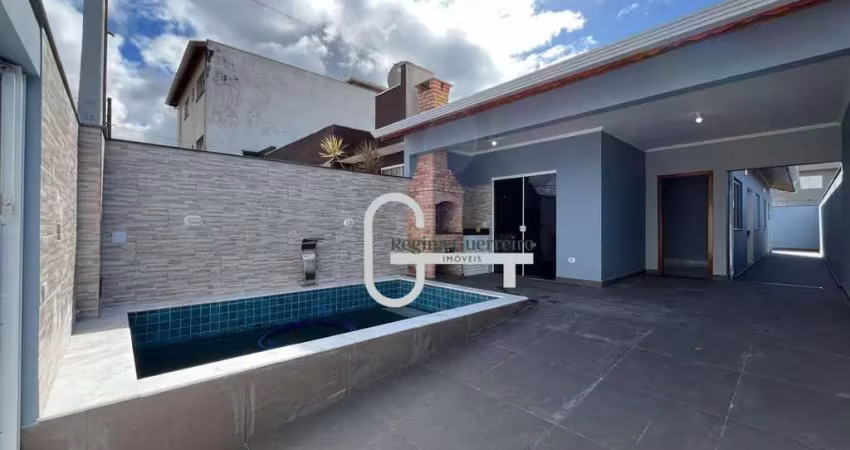 Casa com 2 dormitórios à venda, 82 m² por r$ 455.000,00 - flora rica ii - peruíbe/sp