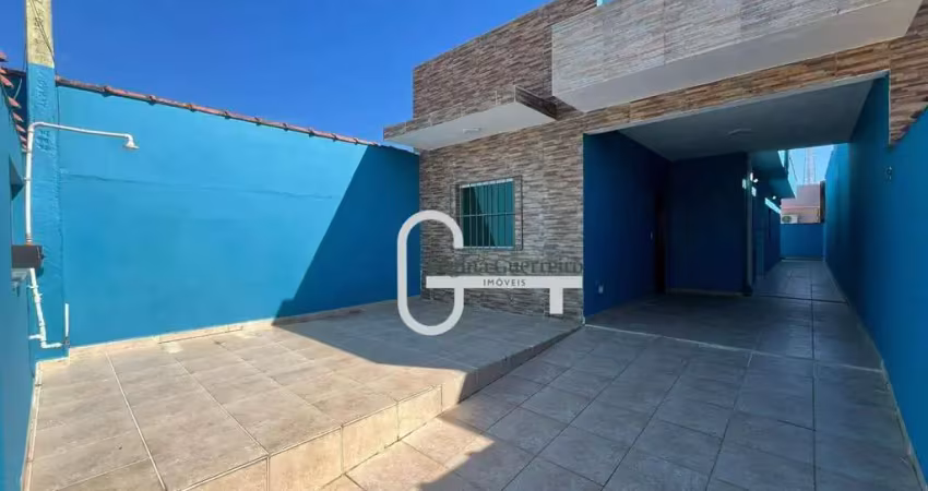 Casa com 2 dormitórios à venda, 82 m² por r$ 300.000,00 - balneário são joão batista ii - peruíbe/sp