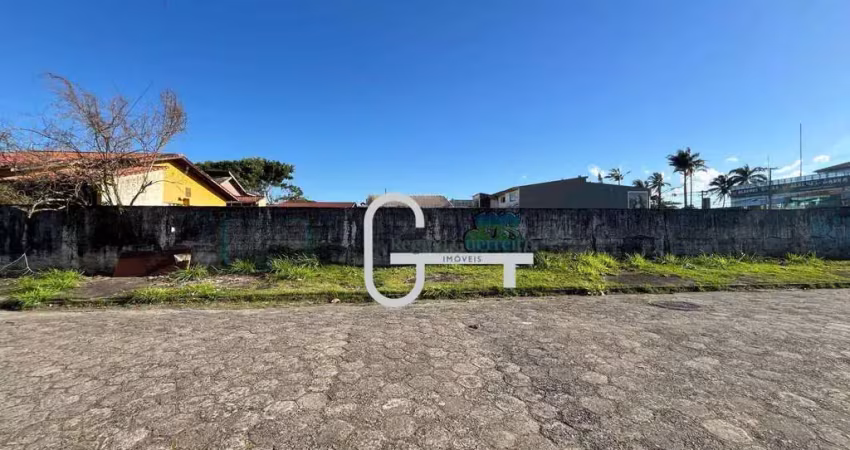 Terreno à venda, 270 m² por r$ 300.000,00 - parque balneário oásis - peruíbe/sp