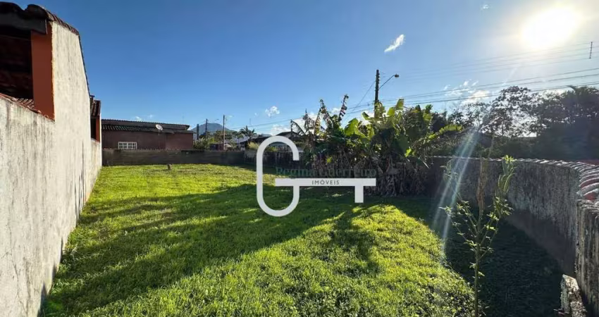 Terreno à venda, 313 m² por r$ 180.000,00 - balneário são joão batista ii - peruíbe/sp