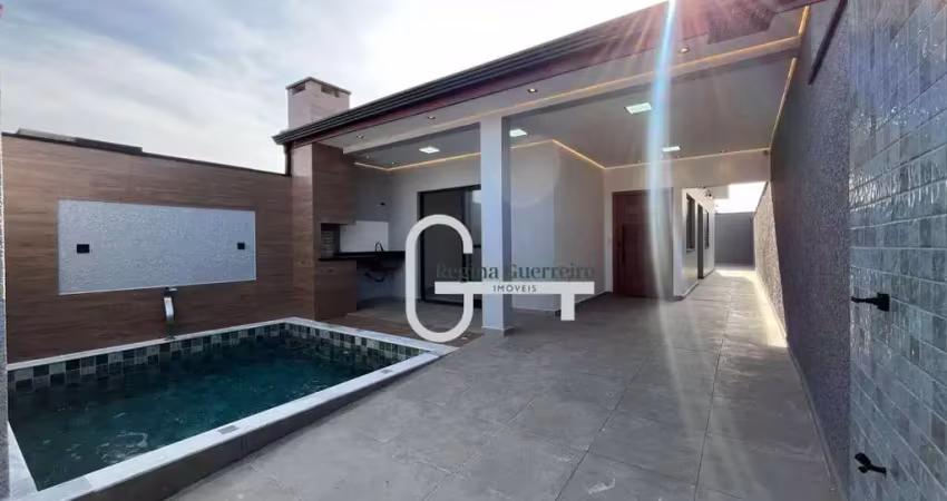 Casa com 2 dormitórios à venda, 80 m² por r$ 480.000,00 - balneário flora rica - peruíbe/sp