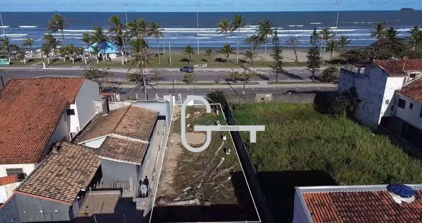 Terreno à venda, 500 m² por r$ 440.000,00 - centro - peruíbe/sp