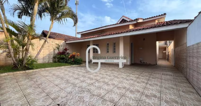 Casa com 3 dormitórios à venda, 131 m² por r$ 380.000,00 - bal. casablanca - peruíbe/sp