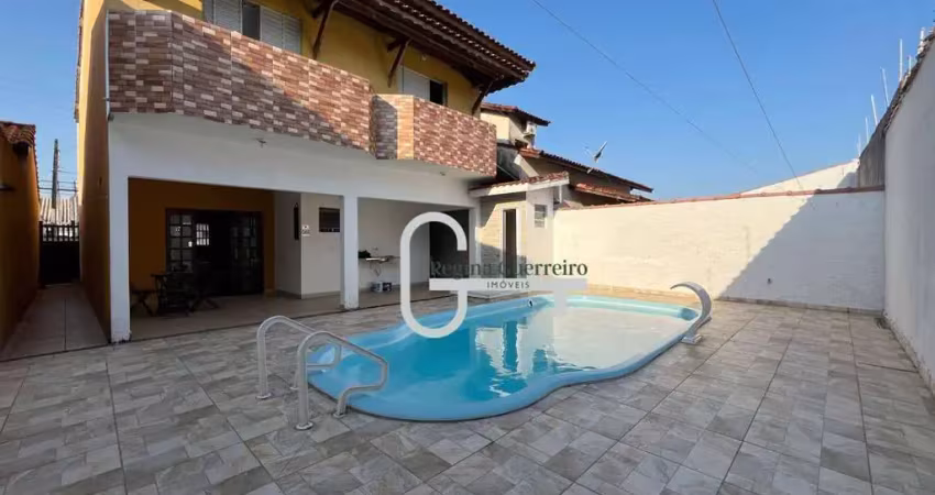 Casa com 4 dormitórios à venda, 199 m² por r$ 750.000,00 - parque balneário oásis - peruíbe/sp