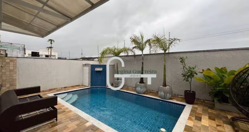 Casa com 4 dormitórios à venda, 250 m² por r$ 1.500.000,00 - bougainvillee residencial iv - peruíbe/sp