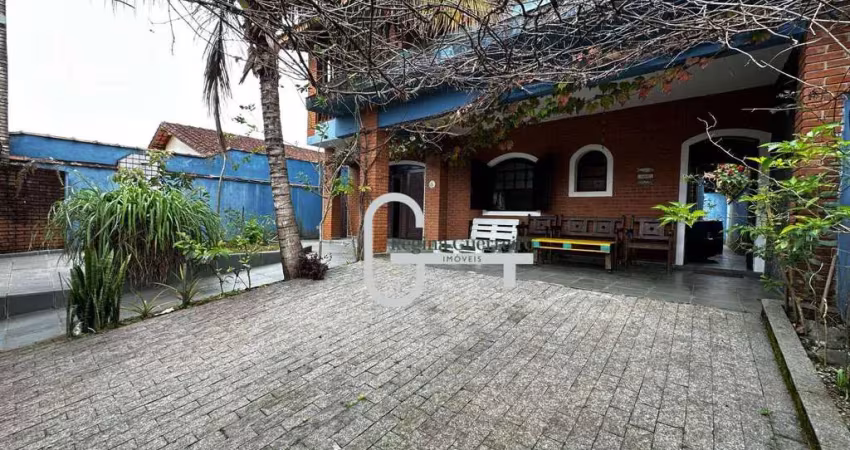 Casa com 3 dormitórios à venda, 264 m² por r$ 550.000,00 - balneário três marias - peruíbe/sp