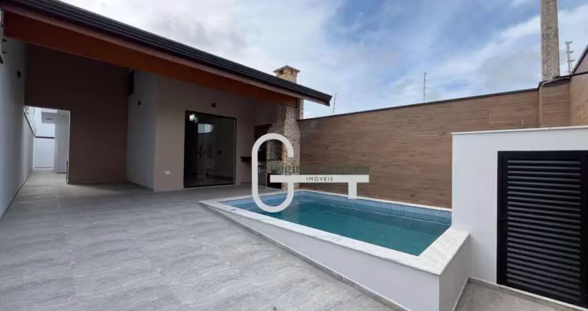 Casa com 2 dormitórios à venda, 87 m² por r$ 430.000,00 - flora rica ii - peruíbe/sp