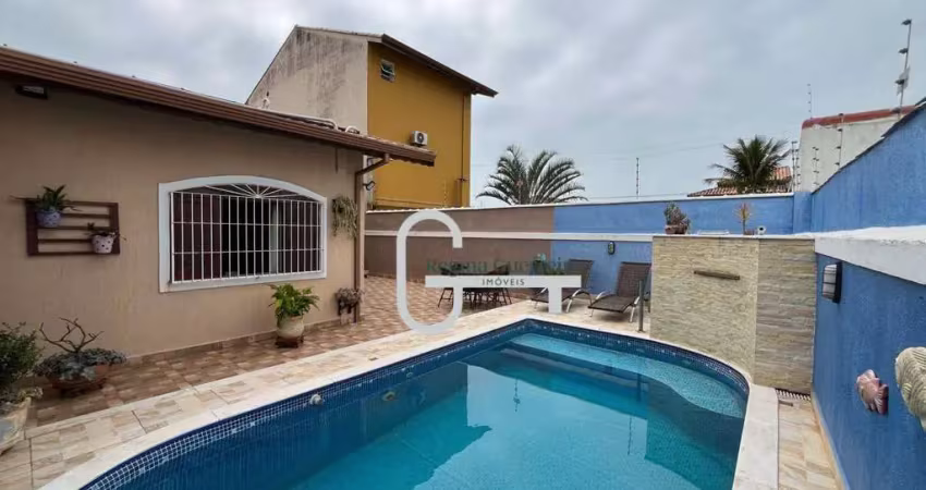 Casa com 4 dormitórios à venda, 250 m² por r$ 699.000,00 - estância balneária belmira novaes - peruíbe/sp