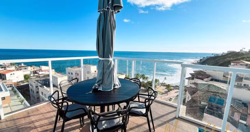 Condomínio Ondina Residence - Apartamento Cobertura, Mobiliada, Vista Mar -  Rio Vermelho, Salvador/BA