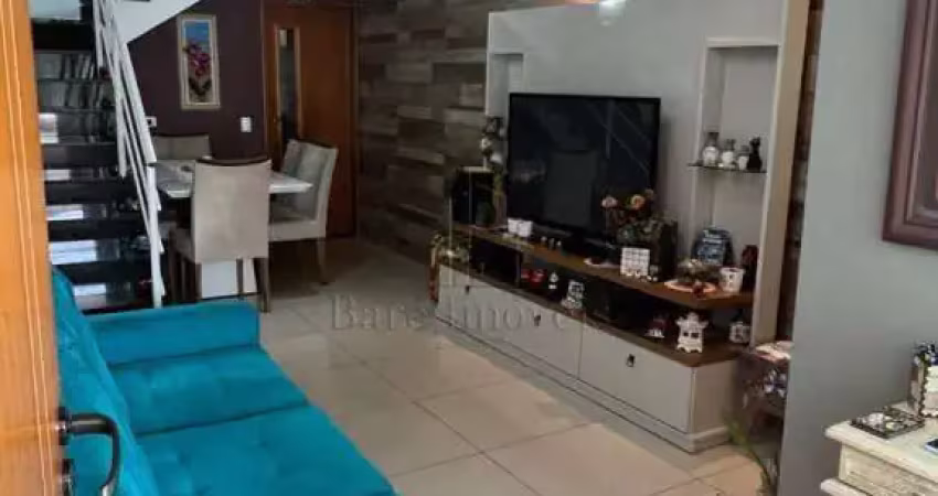 Sobrado mobiliado 3 quartos 1 suíte 95m² no jardim stella - santo andré