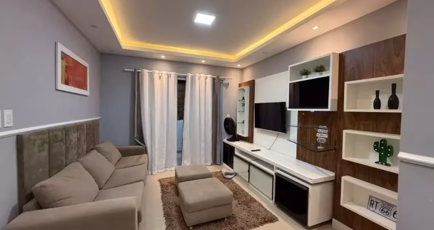 Apartamento mobiliado 2 dorm. 1 suite 1 vaga de garagem