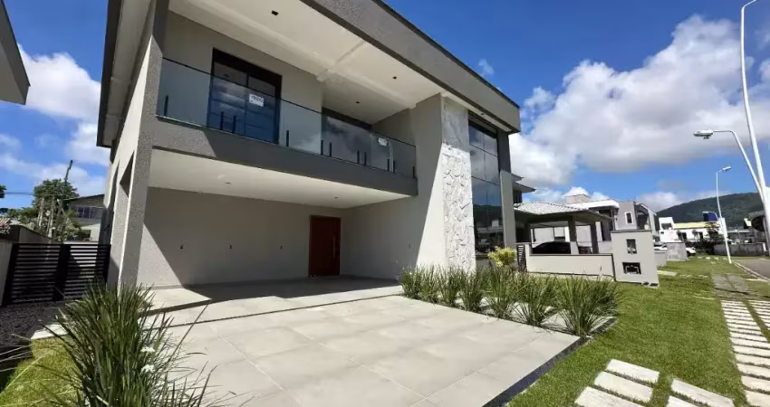 L# casa de alto padrão com 293m² em condomínio fechado em florianopolis