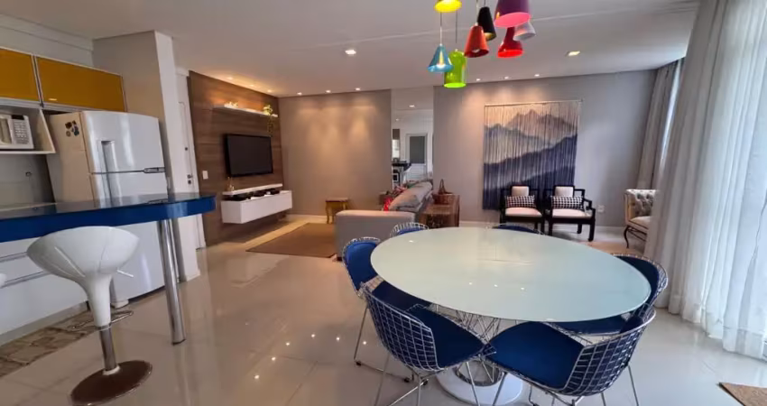 Apartamento porteira fechada mobiliado com 02 dormitórios sendo 01 suíte - 02 vagas de garagem. área nobre dos ingleses # gv