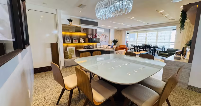 Lindo apartamento no guararapes , 154 metros,  03 suítes, nascente, piscina, 03 vagas de garagem