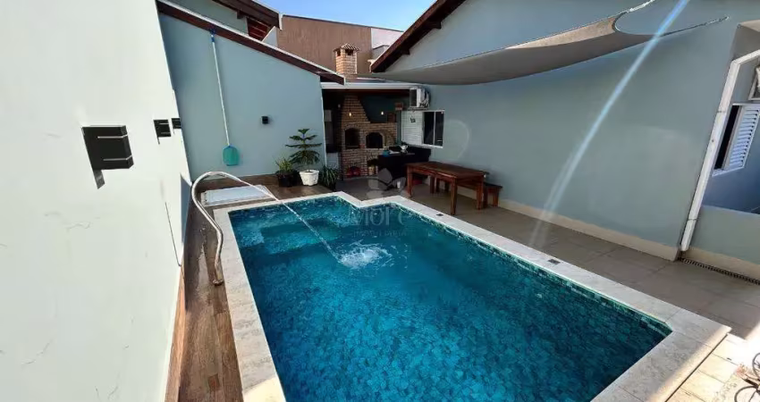 Casa à venda em sumaré, residencial real parque sumaré, com 3 quartos, com 148 m²