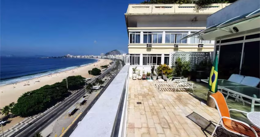 Cobertura com 4 quartos à venda na Avenida Atlântica, Copacabana, Rio de Janeiro