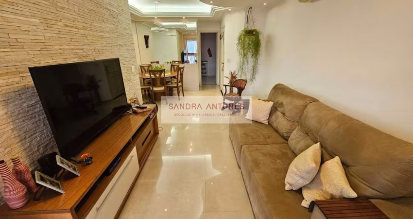 Apartamento Alto Padrão no Gonzaga, Vista Mar,  Santos/SP
