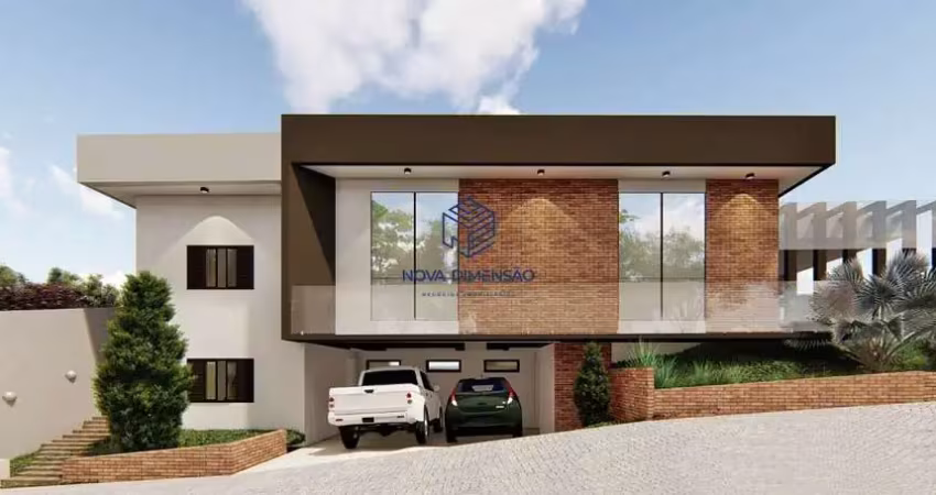 Sobrado com 4 dormitórios à venda, 320 m² por r$ 1.480.000 - condomínio residenc