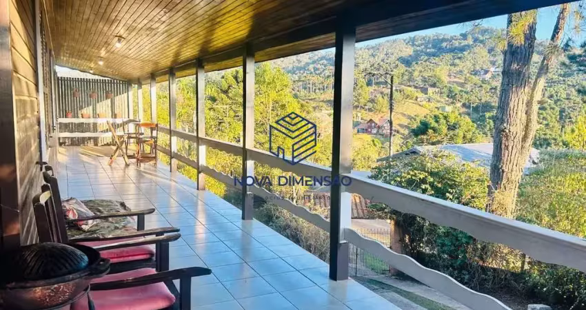 Casa com 5 dormitórios à venda, 305 m² por r$ 750.000,00 - vila natal - campos do jordão/sp