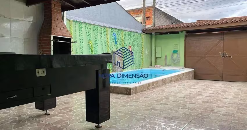Casa com 2 dormitórios à venda por r$ 415.000 - rio do ouro - caraguatatuba/sp- com piscina!!!!