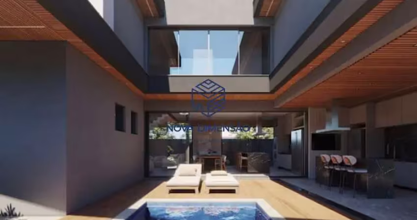 Sobrado com 4 dormitórios à venda, 246 m² por r$ 2.397.000 - reserva aruana - sã
