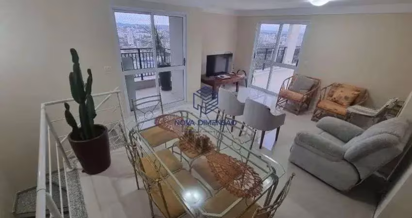 Cobertura com 4 dormitórios à venda, 243 m² por r$ 1.262.000 - jardim alvorada -