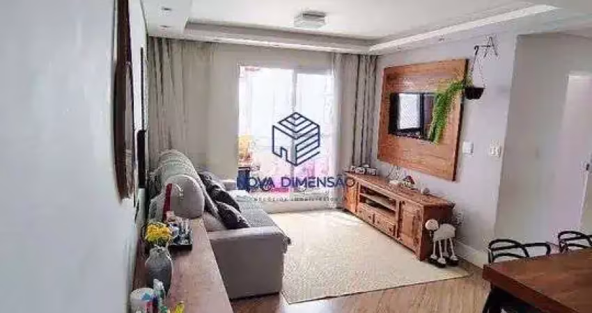 Apartamento com 3 dormitórios à venda, 77 m² por r$ 690.000,00 - parque industri
