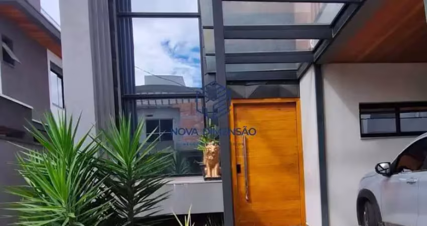 Sobrado com vista livre 289m2 - reserva aruanã - mobiliado