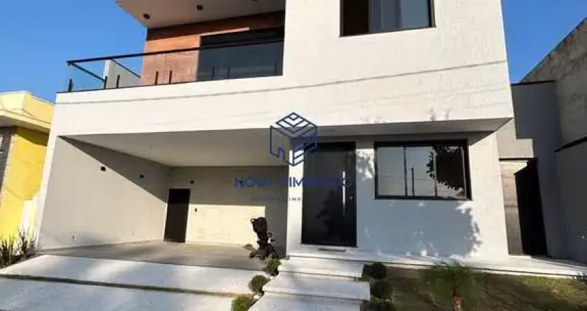 Sobrado 4 quartos com piscina e espaço gourmet em condomínio terras do vale, caç