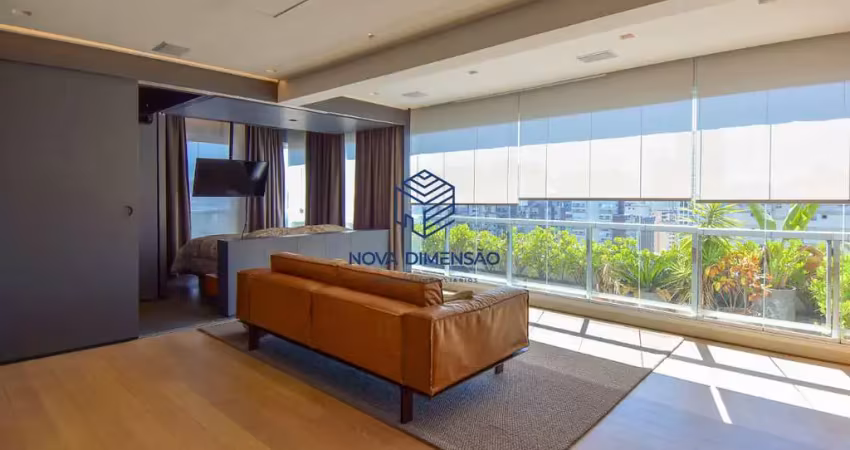 Apartamento com 1 quarto à venda na Avenida Aratãs, 496, Indianópolis, São Paulo
