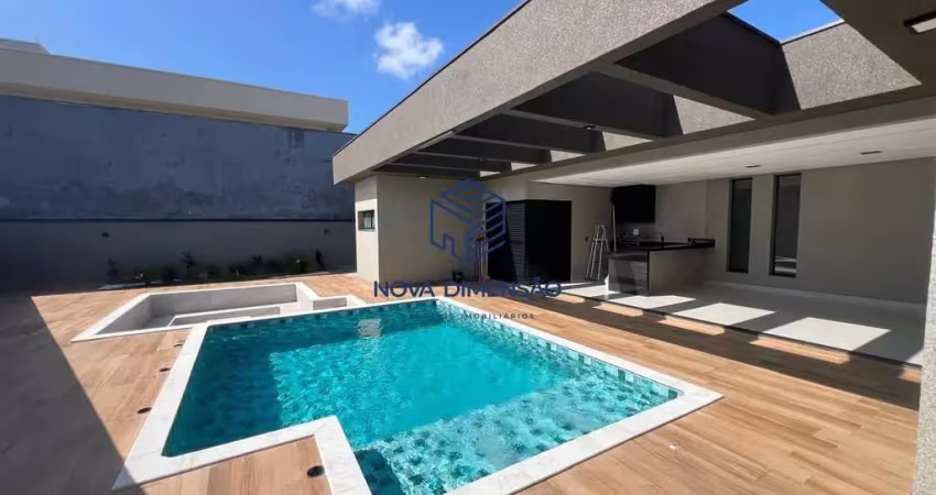 Casa impecável com 540m² no residencial santa mônica - caçapava