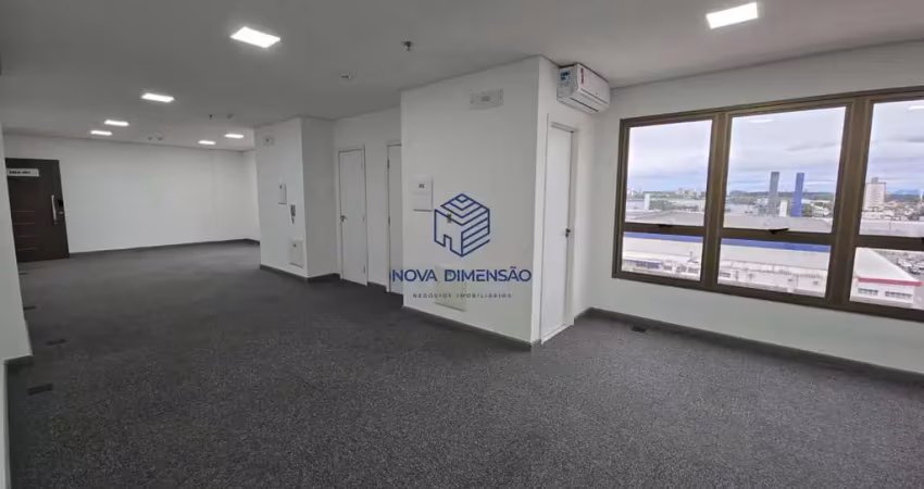 Sala para alugar, 73 m² por r$ 9.310/mês - royal park - são josé dos campos/sp