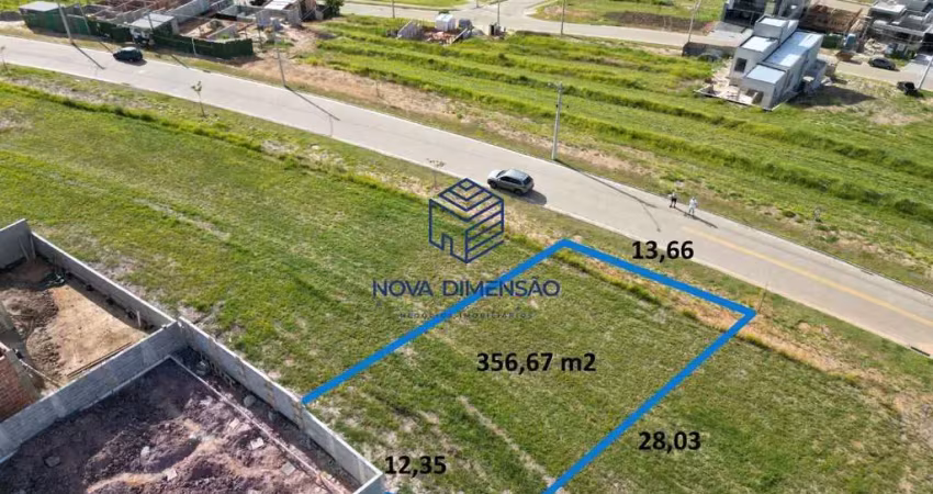 Terreno à venda, 356 m² por r$ 739.000 - terras alpha - urbanova - são josé dos campos/sp
