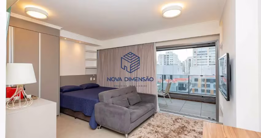 Apartamento com 1 quarto à venda na Rua Nova York, 343, Brooklin Paulista, São Paulo
