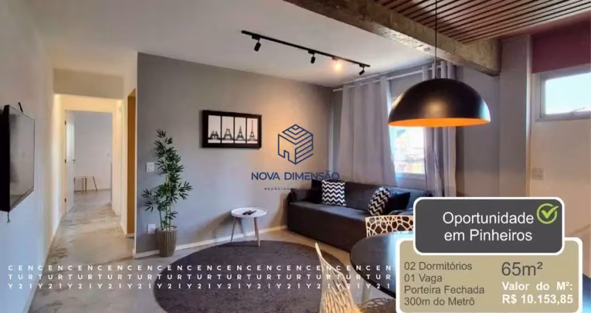 Apartamento com 2 quartos à venda na Rua Cardeal Arcoverde, 2331, Pinheiros, São Paulo
