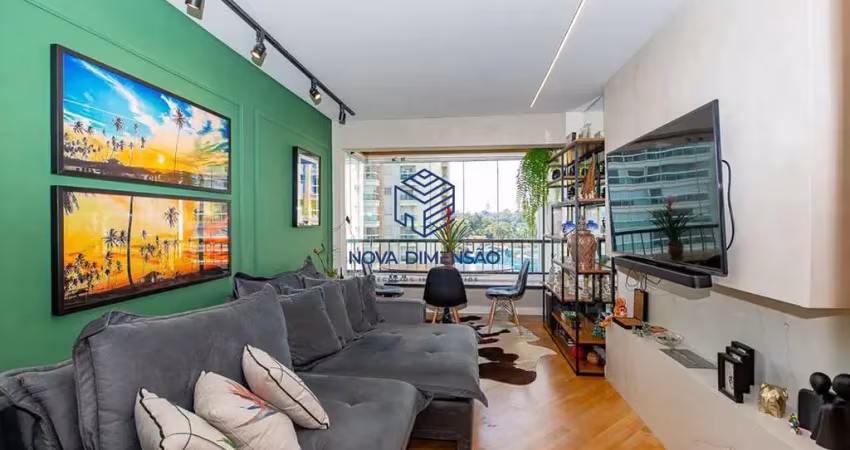 Apartamento com 1 quarto à venda na Rua Barão do Triunfo, 176, Brooklin Paulista, São Paulo